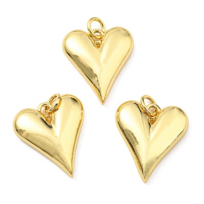 COLGANTE B/O CORAZON INFLADO 17.5x15.5x4mm1
