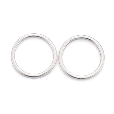 FIGURA B/PLATA CIRCULO 12MM