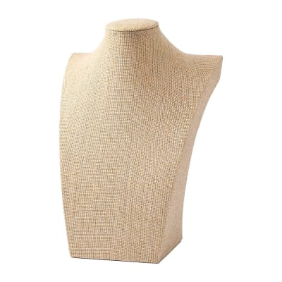 EXHIBIDOR DE CUELLO ARPILLERA COLOR TRIGO 25x18.5x9.4CM