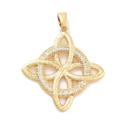 COLGANTE B/O NUDO DE BRUJA 38.2 X 30.2MM1