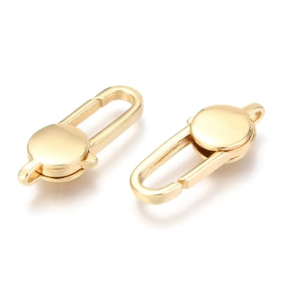 BROCHE LANGOSTA B/O OVAL 25X10X4MM