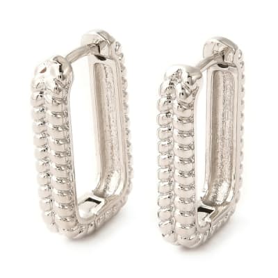 PENDIENTES B/PLATINO OVAL TEXTURA 20X12MM2
