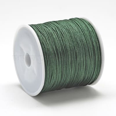 HILO CHINO 0.8MM VERDE OSCURO 100M1