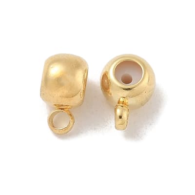 TERMINAL B/O 18K SILICONA PARA AGUJA 6x4x3mm agu: 0.8 mm1