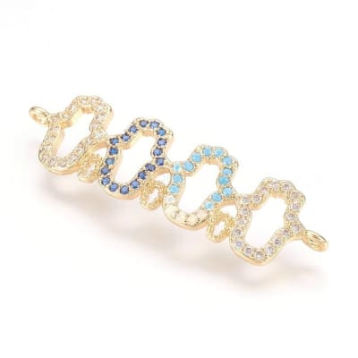 CONECTOR B/ORO MANO HANSA CON ZIRCONES 10X37MM1