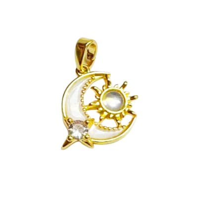 COLGANTE B/O LUNA ESMALTADA CON ZIRCONES1