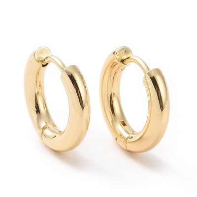 AROS LISTOS B/ORO HUGGIE CALIBRE 91