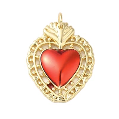 COLGANTE B/O CORAZON DETENTE CENTRO ROJO1