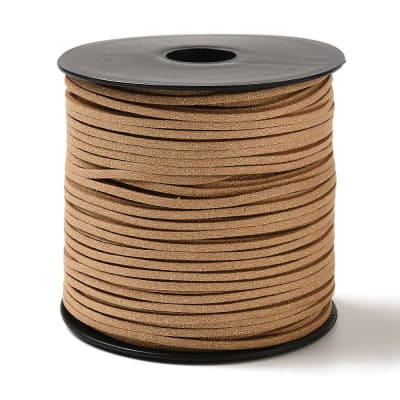 CORDON GAMUZA DORADO BRONCEADO 3MM1