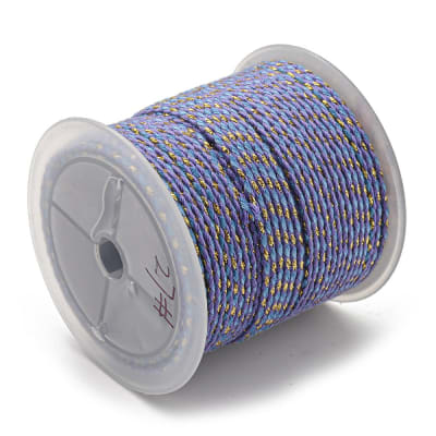 HILO DE ALGODON TRENZADO MORADO 1.5MM1