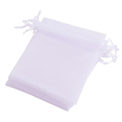 BOLSAS DE ORGANZA TRANSPARENTE 100PCS