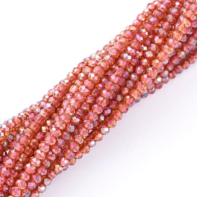 CRISTAL AUSTRIACO CORAL LUZ 2MM