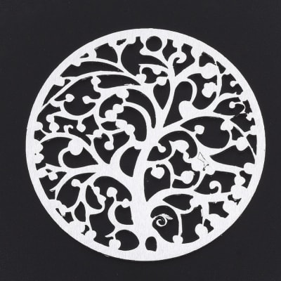 COLGANTES DE ALUMINIO ARBOL DE LA VIDA MOD 2 50MM