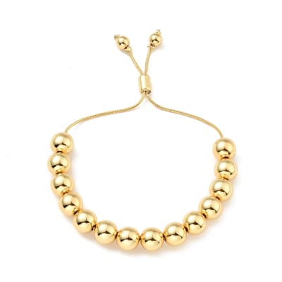 PULSERA AJUSTABLE HEMATITA B/O 10MM