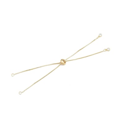 PULSERA AJUSTABLE VENECIANA CONECTORA ZIRCON B/O1