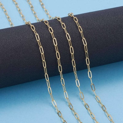 CADENA POR METRO B/O ESLABON OVALADO 6X2.5MM2