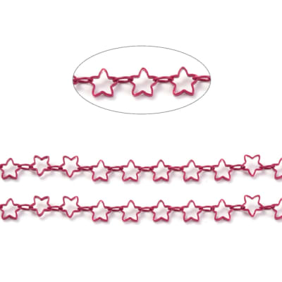 CADENA POR METRO ESTRELLA CONECTOR CEREZA1