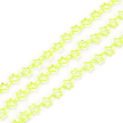 CADENA POR METRO ESTRELLA CONECTOR AMARILLA1