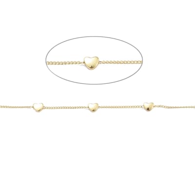 CADENA POR METRO B/O CORAZON PASADOR1