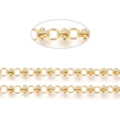 CADENA POR METRO B/O ESLABON TIMON 7X7X4MM