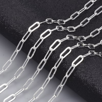 CADENA POR METRO ESLABON OVALADO GALVANIZADO 11X4MM2