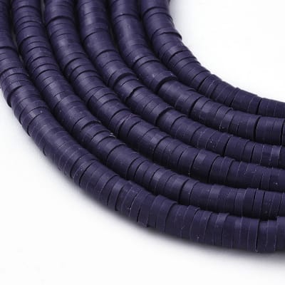 FIMO DISCOS 4MM AZUL OSCURO