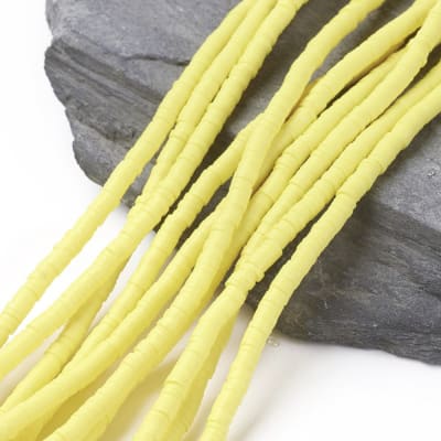 FIMO DISCOS 4MM AMARILLO