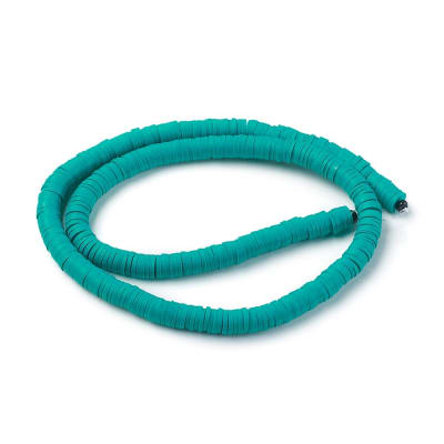 FIMO DISCOS 6MM CIAN OSCURO 21