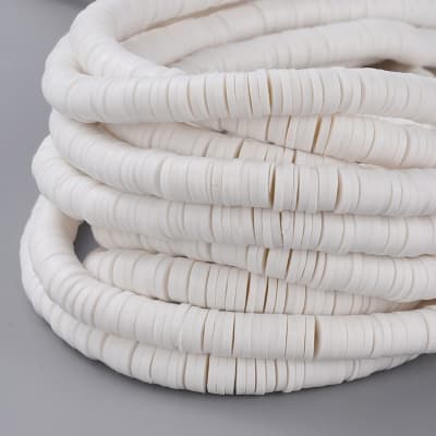 FIMO DISCOS 6MM BLANCO