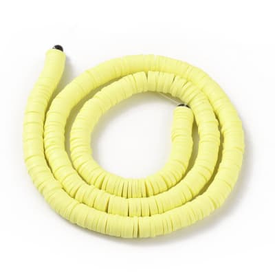 FIMO DISCOS 6MM AMARILLO CHAMPAGNE