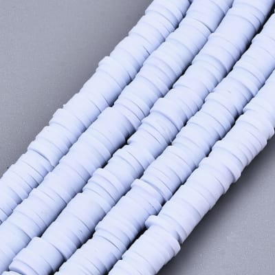 FIMO DISCOS 6MM AZUL ACERO CLARO