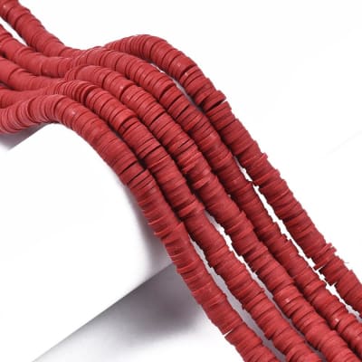 FIMO DISCOS 6MM ROJO1