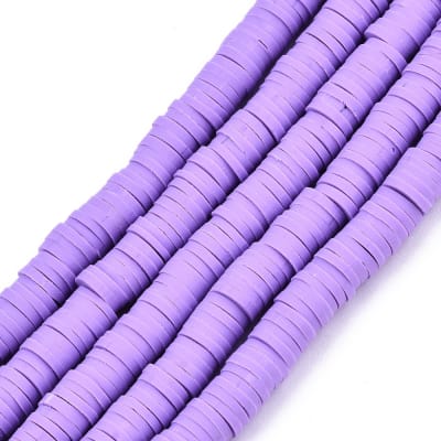 FIMO DISCOS 6MM PURPURA MEDIO