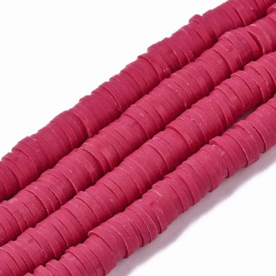 FIMO DISCOS 6MM CEREZA