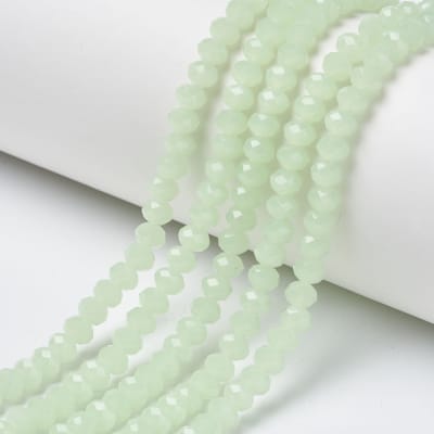 CRISTAL AUSTRIACO POR TIRA 4X3MM VERDE PALIDO1