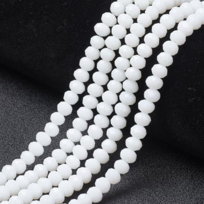 CRISTAL AUSTRIACO POR TIRA 4X3MM BLANCO OPACO1
