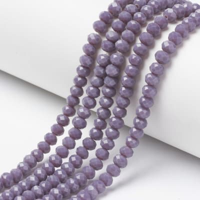 CRISTAL AUSTRIACO POR TIRA 6X5MM PURPURA MEDIO 21