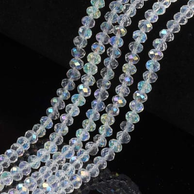CRISTAL AUSTRIACO POR TIRA 3X2MM TORNASOL CLARO1