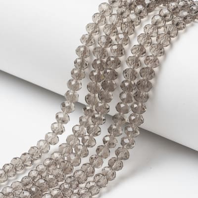CRISTAL AUSTRIACO POR TIRA 4X3MM GAINSBORO