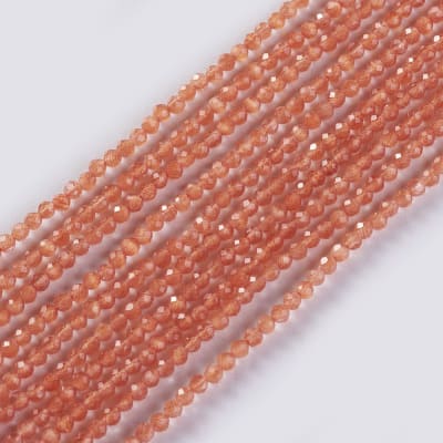 CRISTAL AUSTRIACO POR TIRA 2MM CHOCOLATE