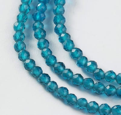 CRISTAL AUSTRIACO POR TIRA 2MM AZUL ACERO1