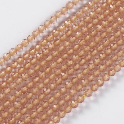 CRISTAL AUSTRIACO POR TIRA 2MM SADDLE BROWN CLARO
