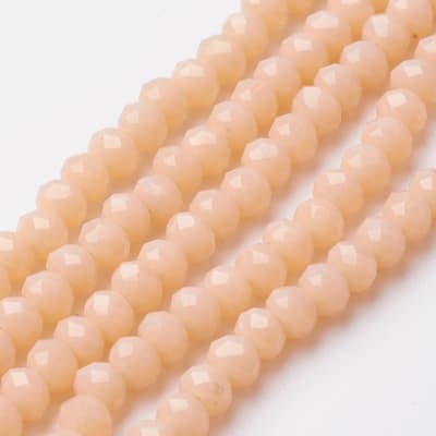 CRISTAL AUSTRIACO POR TIRA 4X3MM PEACHPUFF