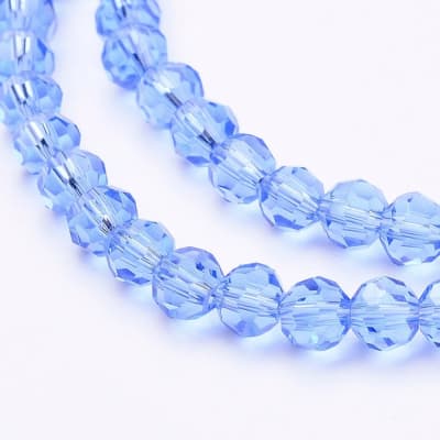 CRISTAL AUSTRIACO POR TIRA 4MM AZUL CIELO LUZ