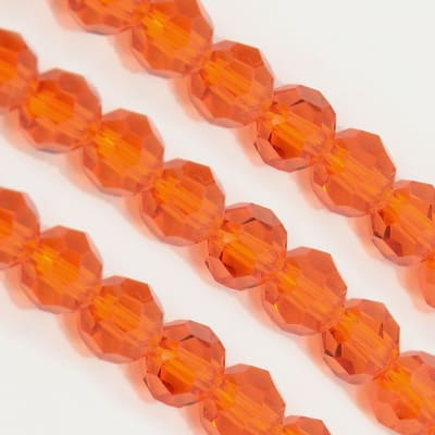 CRISTAL AUSTRIACO POR TIRA 4MM NARANJA OSCURO2