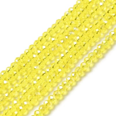 CRISTAL AUSTRIACO POR TIRA 3X2MM AMARILLO CHAMPAGNE