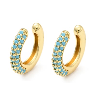 CUFF ZIRCONES AZUL CIELO 14X15MM1