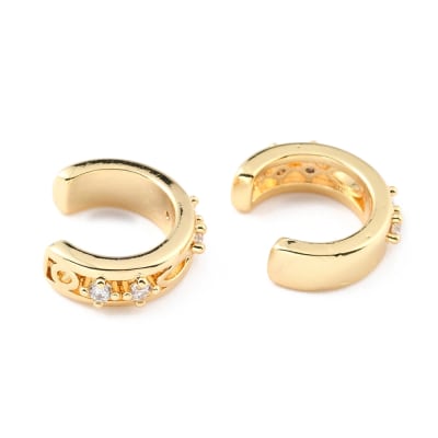 CUFF ESTRELLITAS ZIRCON 14X4MM