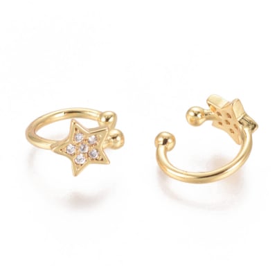 CUFF ESTRELLA CON ZIRCONES T/BALIN