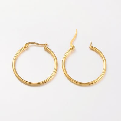 BASE DE ARO ACERO INOX. B/O 18K FORMA DE ANILLO 30MM1